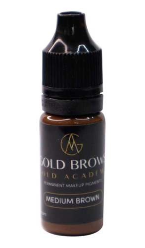 Pigmento De Microblading- Medium Brown- Gold Brows 