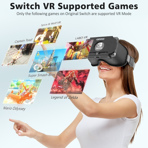 Imagen 7 de 9 de Gafas Oivo Vr Para Nintendo Switch Labo Juego