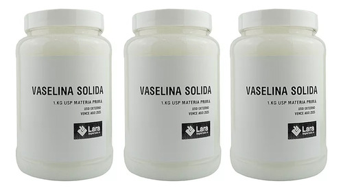 Vaselina Solida  3kg Usp