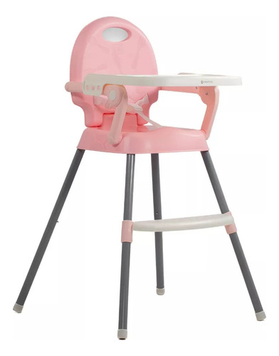 Silla Comer Bebé Mega Baby Doha 3 En 1 Convertible Booster Silla Convertible Rosa