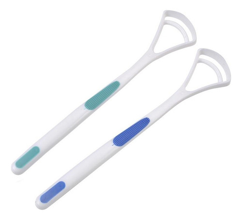 O Scraper Handle Tongue Cleaners Bad Good Breath Brush 5082