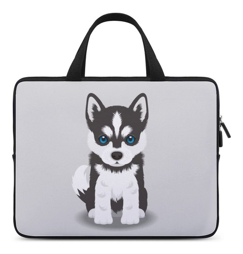 Cachorro Husky Siberiano Bolsa Duradera Para Computadora