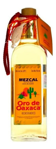 Mezcal Oro De Oaxaca 750ml Gusano De Agave Mexico Botella Ml