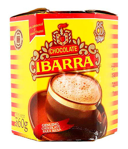 Chocolate De Mesa Ibarra 6 Piezas De 540 Gr C/u