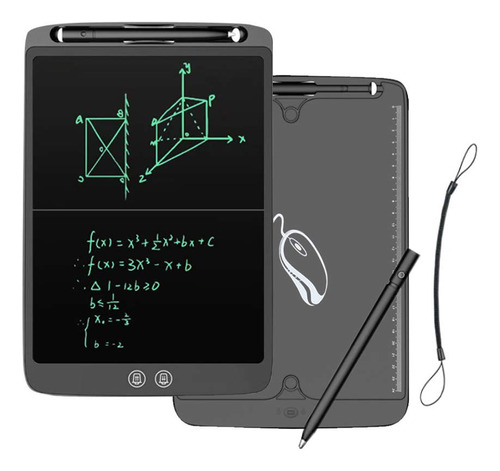 Tableta De Escritura Lcd De 12 Pulgadas Con Pantalla Dividid