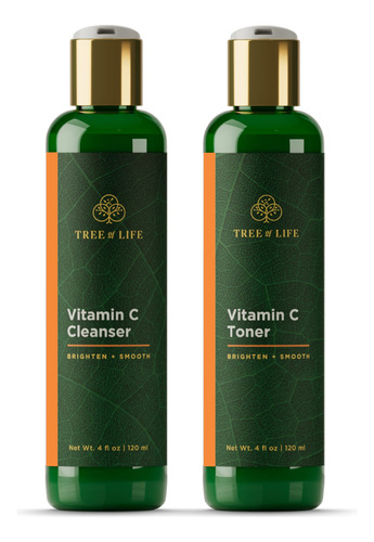 Tree Of Life - Do Aclarador De Vitamina C, Tnico Facial Para