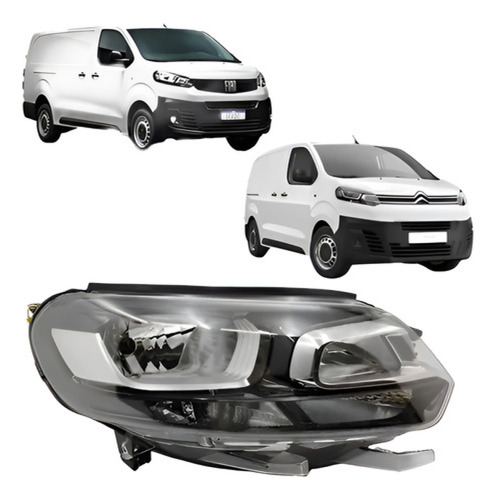 Farol Jumpy 2018 2019 2020 2021 2022 23 24 Elétrico Direito