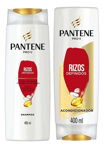 Pack Pantene Pro V Rizos Definidos Shampoo + Acondicionador