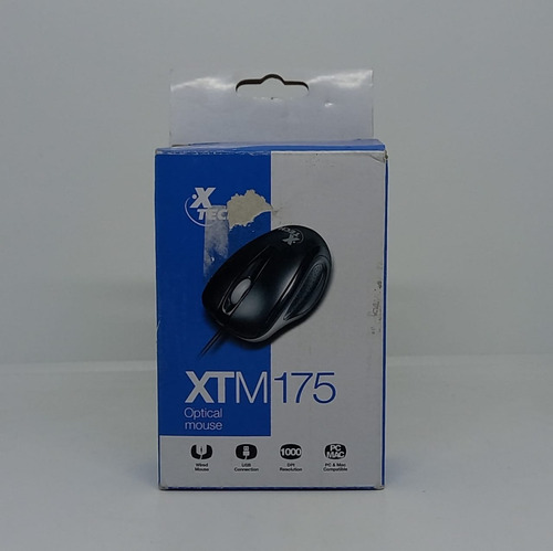 Mouse Xtech Con Cable Usb 3 Botones Optico (openbox)