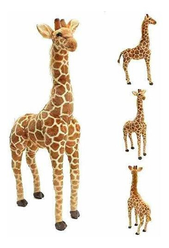 40  Gran Peluche Giraffe Gigante Grande Muñeca Suave 7b211