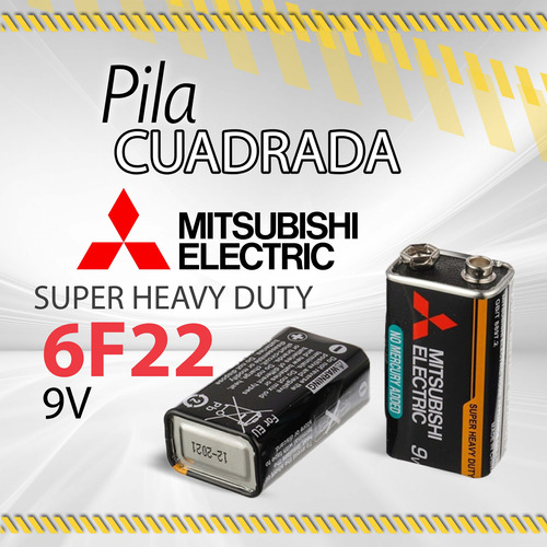 Pila Mitsibishi Super Heavy Duty 9v 6f22 / 07604