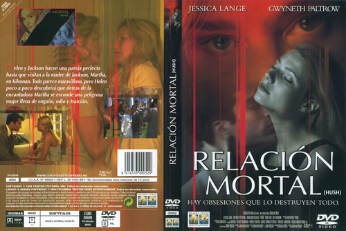Hush( Secreto De Sangre) Jessica Lange- Gwyneth Paltrow Dvd