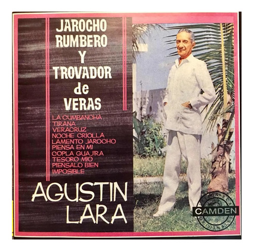 Cd Agustin Lara - Jarocho Rumbero Y Trovador De Veras (1996)