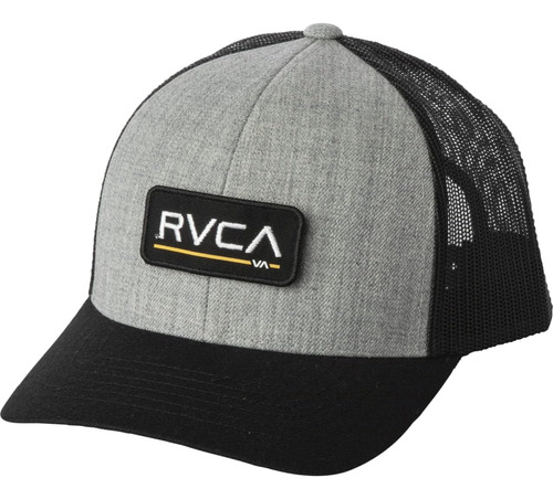 Gorra De Baseball Rvca/grey/black