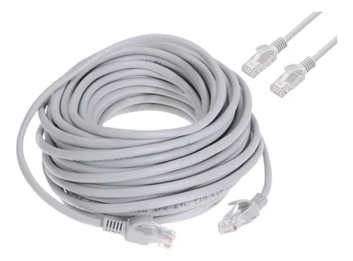 Cable Utp Red Rj45 Cat 5e 20 Metros Ethernet