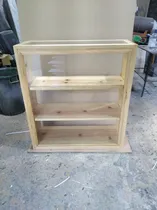 Comprar Vitrinas En Pino De 100 X 110 X 30 Centímetros 