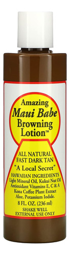 Browning Lotion - All Natural Fast Dark Tan 8 Fl.oz