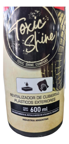 Revividor Neumaticos Y Plasticos Ext. Toxic Shine Ntp