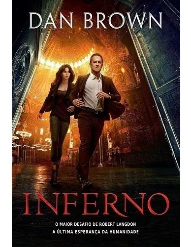 Livro Inferno Capa Do Filme - Dan Brown *