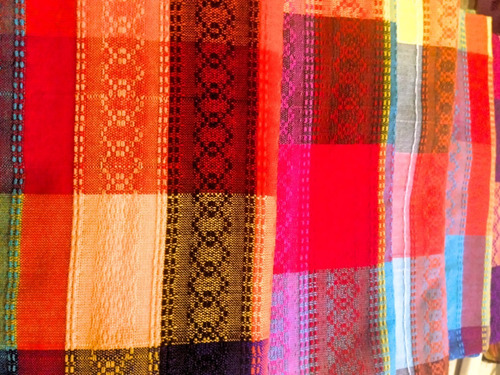 Set De 25 Servilletas Tipicas Colores Mexicanos
