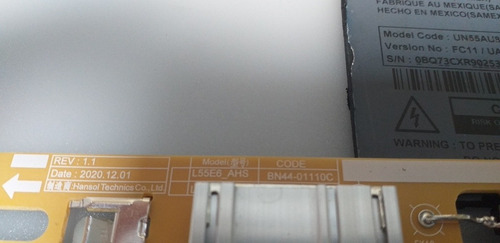 Tarjeta Fuente Para Pantalla Samsung Modelo Un55au8200f (Usado)