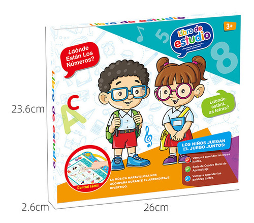 Spanish English Reading Book Kids Early Childhood Learning