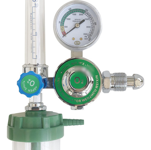 Regulador De Gas Wx-yq 02 Presión Oxígeno Medidor Flujo