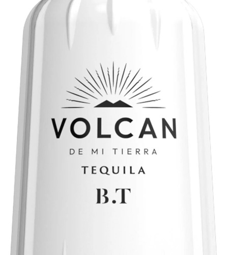Pack De 4 Tequila Volcán De Mi Tierra Blanco Tahona 750 Ml