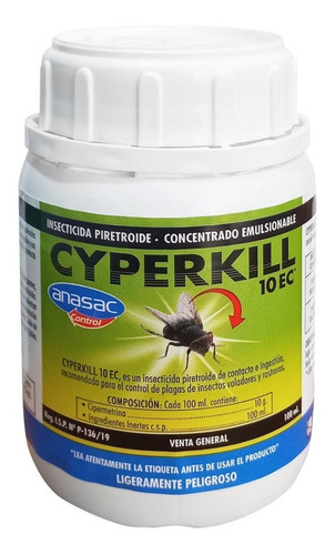 Insecticida Concentrado Cyperkill 10 Ec 100 Cc Afj