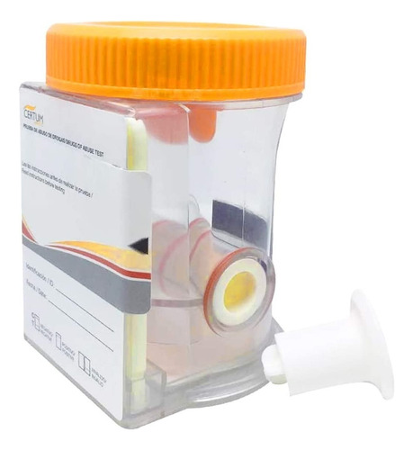 Frasco Con Llave De Seguridad Detecta 6 Drogas - Caja con 25 pruebas - Certum