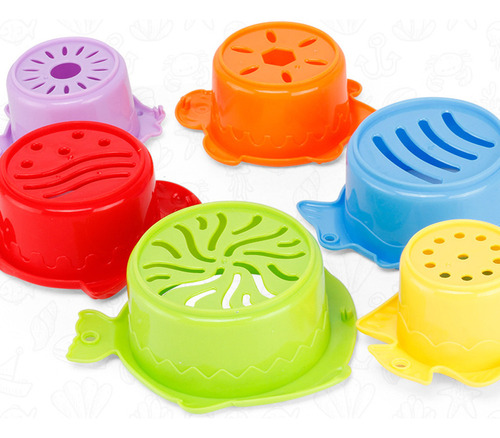 Canecas De Contagem De Torres Engraçadas, Brinquedo De Banho