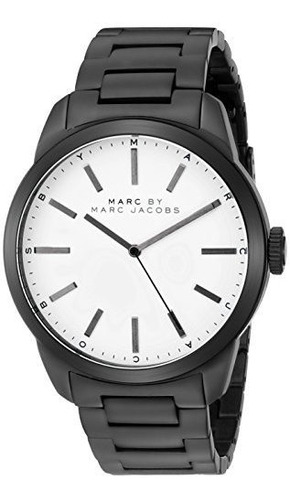 Reloj Marc By Marc Jacobs Mbm5089 Negro/blanco Para Hombre