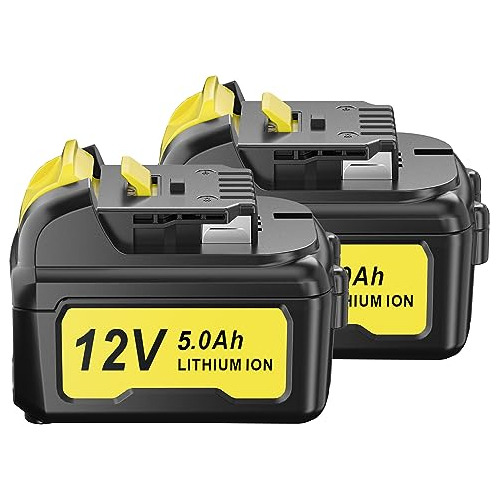 Para Batería De 12v 5.0ah Dewalt Dcb120 Batería De Io...