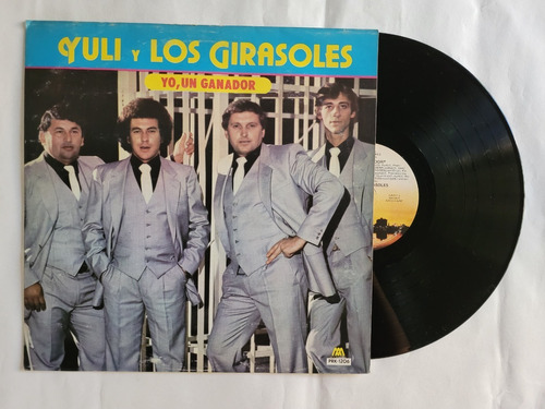 Yuli Y Los Girasoles Yo Un Ganador Vinilo Lp 1985 Cumbia