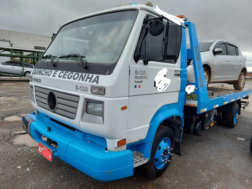 Imagem 4 de 12 de Volkswagen 8120 Guincho Plataforma Caminhão
