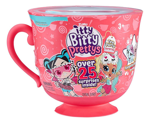 Itty Bitty Prettys Tea Party Surprise Teacup Molls Playset (