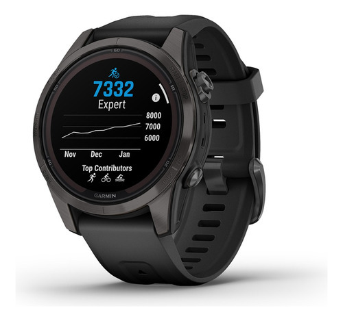 Garmin Fenix 7s Pro Saph Solar Color Gris Escuro