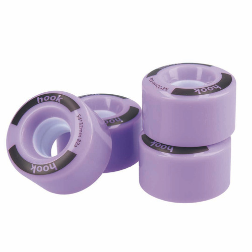 Ruedas Para Patin Hook Purple 54mmx32mm