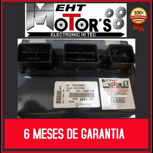 Computadora Ford Fusion 2006 2.3l 6e5a-12a650-anb Mg2-e5624 (Reacondicionado)