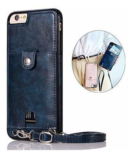 Funda De Caja De Lana De Lana Para iPhone 6/6s Collar Hb5pk