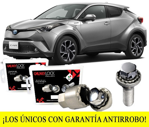 Birlos De Seguridad Galaxylock Toyota C-hr Xle Premium