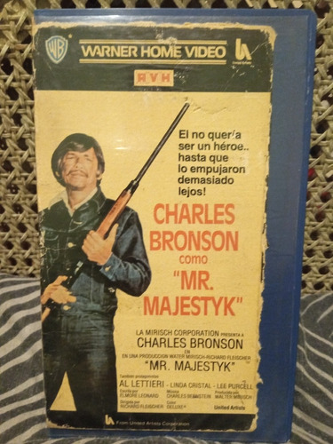 Mr. Majestik. Charles Bronson. Vhs