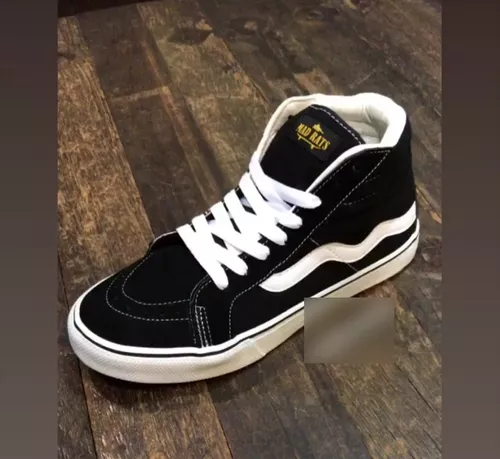 Tênis Hi Top Mad Rats Cano Alto Preto