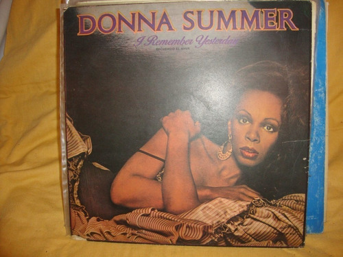 Vinilo Donna Summer Recuerdo El Ayer Si2