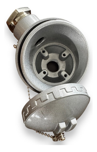 Cabeza Marina Para Termopar Y Rtds Tapa Roscada De Aluminio