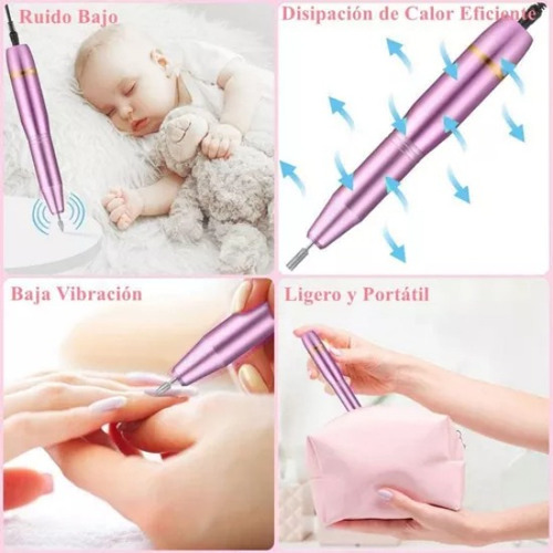 Esmalte De Gel Lámpara De Uñas Led Uv Drill Uñas Pulidor