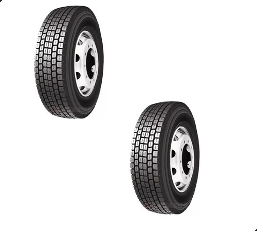 Paquete 2 Llantas Camion 245/70 R19.5 16pr 136/134l Zwtracc