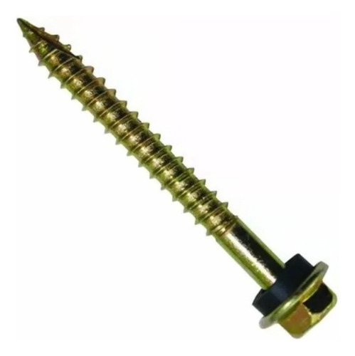 Tornillo Punta Aguja Cabeza Hexagonal 14 X 1 1/2 Por 100u.