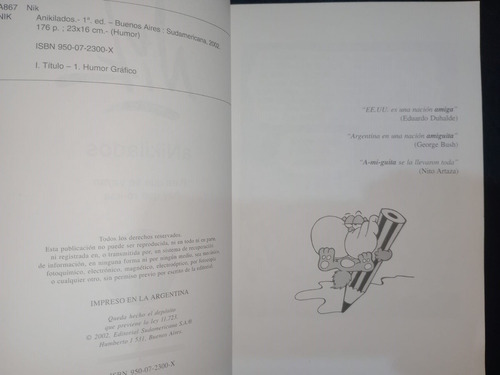 Libro Anikilados Nik
