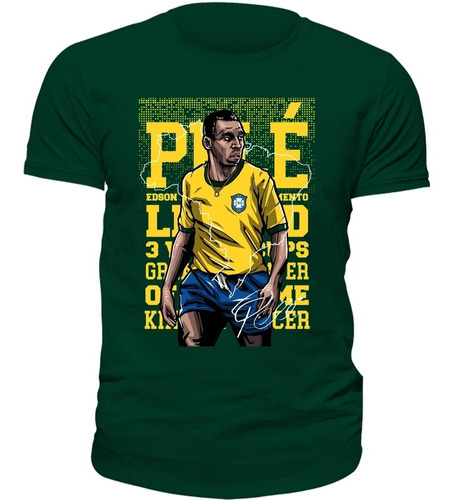 Playera Pelé Deportes Futbol Diseño 25 Playeras Beloma